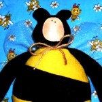 Honey bee craft for kids - doll
