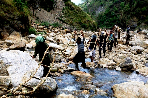Miel matériel d'extraction - photos de montagne Himalaya (11)