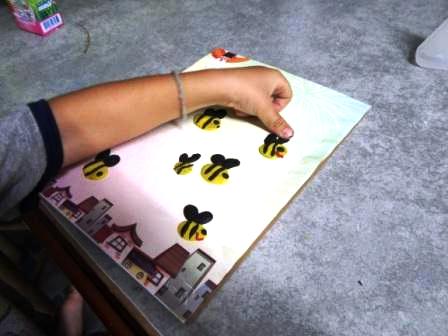 Bee arts and crafts - bee crafts for preschool (6)