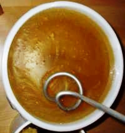 Whipped honey - cream honey recipe (2)